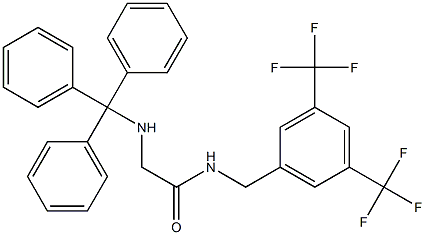 N-(3,5-Bis(trifluoroMethyl)benzyl)-2-(tritylaMino)acetaMide CAS#: 264260-38-0
