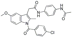N-(4-ACETAMIDOPHENYL)-INDOMETHACIN AMIDE CAS#: 261766-23-8