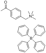 N-(4-ACETYLBENZYL)-N,N,N-TRIMETHYL AMMONIUM TETRAPHENYLBORATE CAS#: 201467-95-0