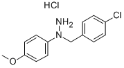 N-(4-CHLOROBENZYL)-N-(4-METHOXYPHENYL)HYDRAZINE HYDROCHLORIDE CAS#: 20955-94-6