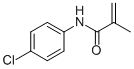 N-(4-CHLOROPHENYL) METHACRYLAMIDE CAS#: 2918-77-6