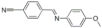 N-(4-Methoxyphenyl)-4-cyanobenzenemethanimine CAS#: 20256-89-7