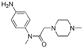 N-(4-aminophenyl)-N-methyl-2-(4-methylpiperazin-1-yl)acetamide CAS#: 262368-30-9