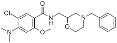 N-((4-benzyl-2-morpholinyl)methyl)-5-chloro-4-(dimethylamino)-2-methoxybenzamide CAS#: 112885-55-9