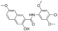 N-(4-chloro-2,5-dimethoxyphenyl)-3-hydroxy-7-methoxynaphthalene-2-carboxamide CAS#: 25252-92-0