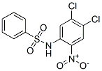 N-(4,5-dichloro-2-nitro-phenyl)benzenesulfonamide CAS#: 1596-36-7