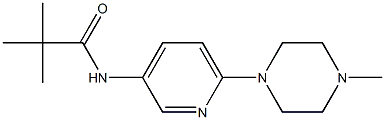 N-(6-(4-Methylpiperazin-1-yl)pyridin-3-yl)pivalaMide CAS#: 290297-21-1