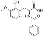N-BENZOYL-3-(2-HYDROXY-3-METHOXYPHENYL)-ALANINE CAS#: 101878-45-9