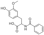 N-BENZOYL-4-HYDROXY-3-METHOXY-PHENYLALANINE CAS#: 2901-78-2