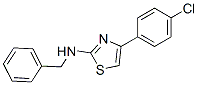N-BENZYL-4-(4-CHLOROPHENYL)-1,3-THIAZOL-2-AMINE CAS#: 21344-81-0