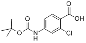 N-BOC-4-AMINO-2-CHLOROBENZOIC ACID CAS#: 232275-73-9