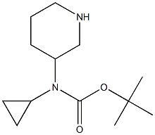 N-Boc-N-(3-piperidyl)cyclopropylaMine CAS#: 250275-24-2