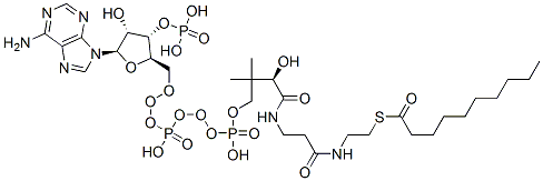 N-DECANOYL COENZYME A (C10:0) CAS#: 1264-57-9