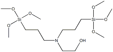 N-(HYDROXYETHYL)-N,N-BIS(TRIMETHOXYSILYLPROPYL)AMINE, 65% in Methanol CAS#: 264128-94-1