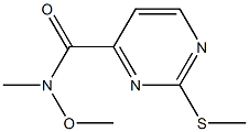 N-Methoxy-N-Methyl-2-(Methylthio)pyriMidine-4-carboxaMide CAS#: 271247-59-7