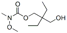 N-Methoxy-N-methylcarbamic acid 2-ethyl-2-(hydroxymethyl)butyl ester CAS#: 25652-10-2