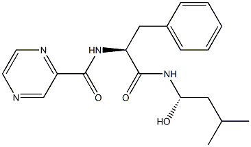 N-((S)-1-(((S)-1-Hydroxy-3-Methylbutyl)aMino)-1-oxo-3-phenylpropan-2-yl)pyrazine-2-carboxaMide CAS#: 289472-81-7