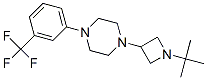 N-T-BUTYL-3-(4-(M-TRIFLUOROMETHYLPHENYL)PIPERAZINYL)AZETIDINE CAS#: 223381-91-7