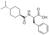 N-(Trans-4-Isopropylcyclohexylcarbonyl)-D-Phenyl Alanine CAS#: 105746-37-0