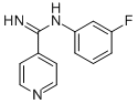 N-(m-Fluorophenyl)isonicotinamidine CAS#: 23565-11-9