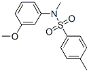 N-(m-methoxyphenyl)-N-methyl-p-toluenesulphonamide CAS#: 16437-31-3