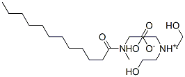N-methyl-N-(1-oxododecyl)glycine, compound with 2,2',2''-nitrilotri(ethanol) (1:1) CAS#: 16693-53-1
