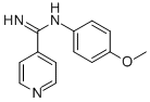 N-(p-Methoxyphenyl)isonicotinamidine CAS#: 23565-15-3