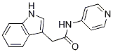 N-(pyridin-4-yl)-(indol-3-yl)acetamide CAS#: 221637-01-0