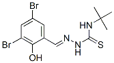 N1-(TERT-BUTYL)-2-(3,5-DIBROMO-2-HYDROXYBENZYLIDENE)HYDRAZINE-1-CARBOTHIOAMIDE CAS#: 218457-53-5
