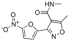 N,5-Dimethyl-3-(5-nitro-2-furyl)-4-isoxazolecarboxamide CAS#: 21787-34-8