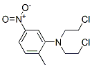 N,N-Bis(2-chloroethyl)-5-nitro-2-methylaniline CAS#: 21447-45-0