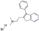 N,N-DiMethyl-3-phenyl-1H-indene-2-ethanaMine HydrobroMide CAS#: 20845-65-2