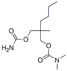 N,N-Dimethylcarbamic acid 2-(carbamoyloxymethyl)-2-methylhexyl ester CAS#: 25642-75-5