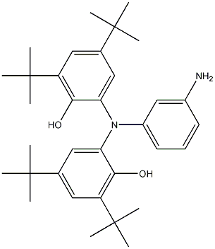 N,N-bis(3,5-di-tert-butyl-2-hydroxyphenyl)-1,3-phenylenediamine CAS#: 2951-81-7