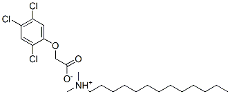 N,N-dimethyltridecylammonium (2,4,5-trichlorophenoxy)acetate CAS#: 2464-48-4