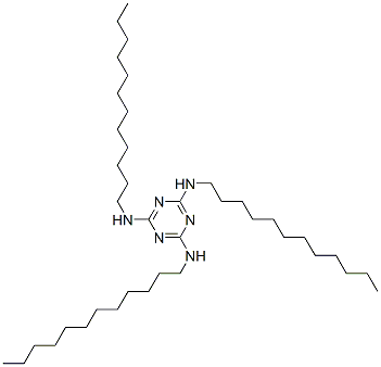 N,N',N''-tris(dodecyl)-1,3,5-triazine-2,4,6-triamine CAS#: 26867-92-5