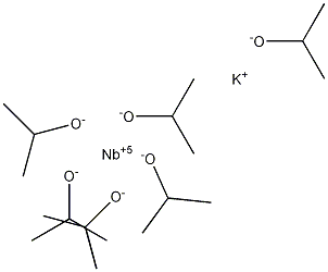 Niobium potassium isopropoxide, 2.5% w/v in isopropanol, 99% (metals basis) CAS#: 21864-23-3