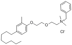 OCTYLCRESOXYETHOXYETHYL DIMETHYL-BENZYL AMMONIUM CHLORIDE CAS#: 1320-44-1