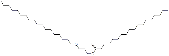 Octadecanoic acid 3-octadecyloxypropyl ester CAS#: 17367-40-7