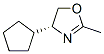 Oxazole, 4-cyclopentyl-4,5-dihydro-2-methyl-, (4R)- (9CI) CAS#: 223473-38-9