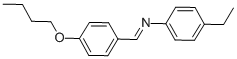 P-BUTOXYBENZYLIDENE P-ETHYLANILINE CAS#: 29743-15-5