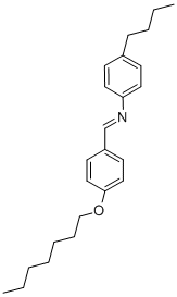 P-HEPTYLOXYBENZYLIDENE P-BUTYLANILINE CAS#: 29743-12-2