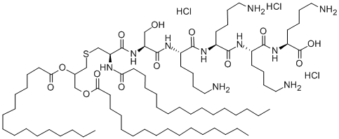 PALMITOYL-CYS((RS)-2,3-DI(PALMITOYLOXY)-PROPYL)-SER-LYS-LYS-LYS-LYS-OH CAS#: 112208-00-1