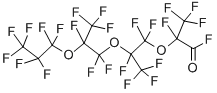 PERFLUORO-2,5,8-TRIMETHYL-3,6,9-TRIOXADODECANOYL FLUORIDE CAS#: 27639-98-1