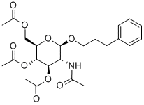 PHENYLPROPYL 2-ACETAMIDO-3,4,6-TRI-O-ACETYL-2-DEOXY-BETA-D-GLUCOPYRANOSIDE CAS#: 220341-05-9