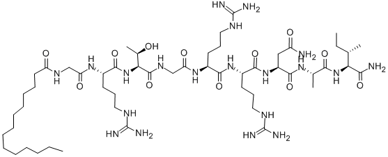 PROTEIN KINASE A INHIBITOR 14-22 AMIDE, CELL-PERMEABLE, MYRISTOYLATED CAS#: 201422-03-9