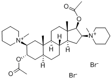 Bromure de pancuronium CAS #: 15500-66-0