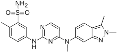 Pazopanib CAS#: 444731-52-6