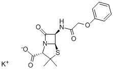 Penicillin V potassium salt CAS#: 132-98-9