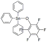 (Pentafluorophenyloxy)triphenylstannane CAS#: 22529-95-9